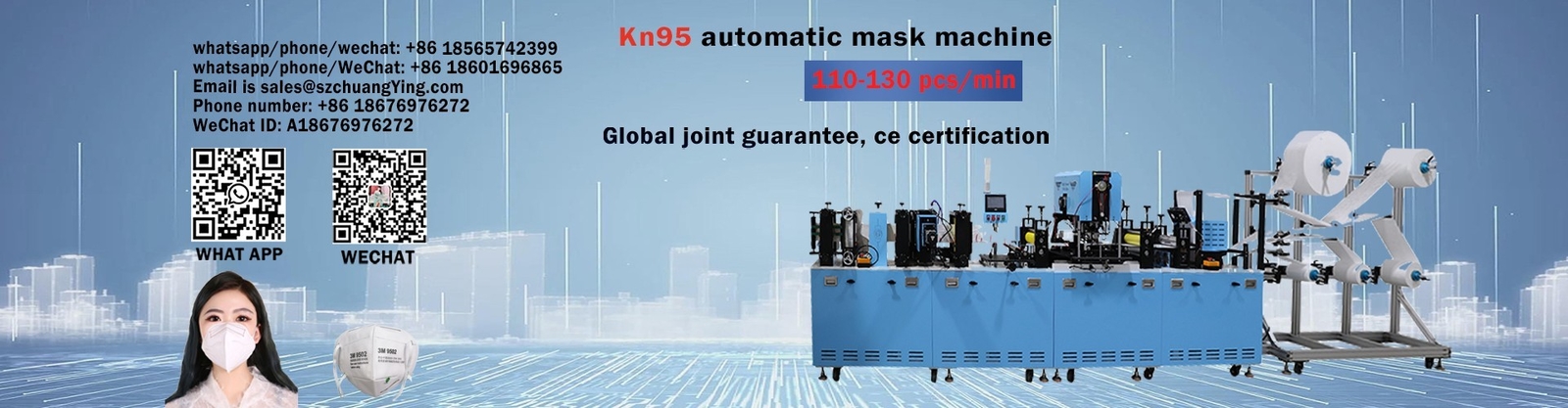 qualidade Máscara protetora KN95 que faz a máquina fábrica