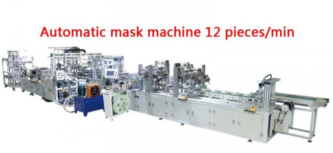 linha de produção de fatura automática da máscara do copo da máquina máquina de soldadura industrial do ponto da máscara protetora do copo da máquina da máscara do copo
