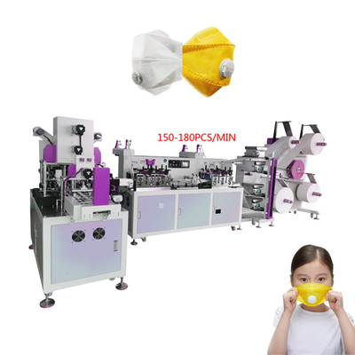 kf94 mask valve machine  3d fish mask making machine disposable 200pcs automatic kf94 fish mask machine